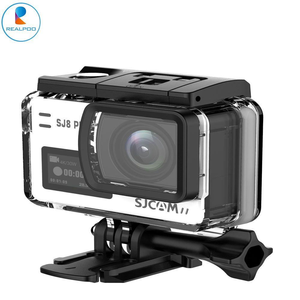 RPLarge 2.33'' UHD touchscreen, SJ8 pro water resistant action camera.