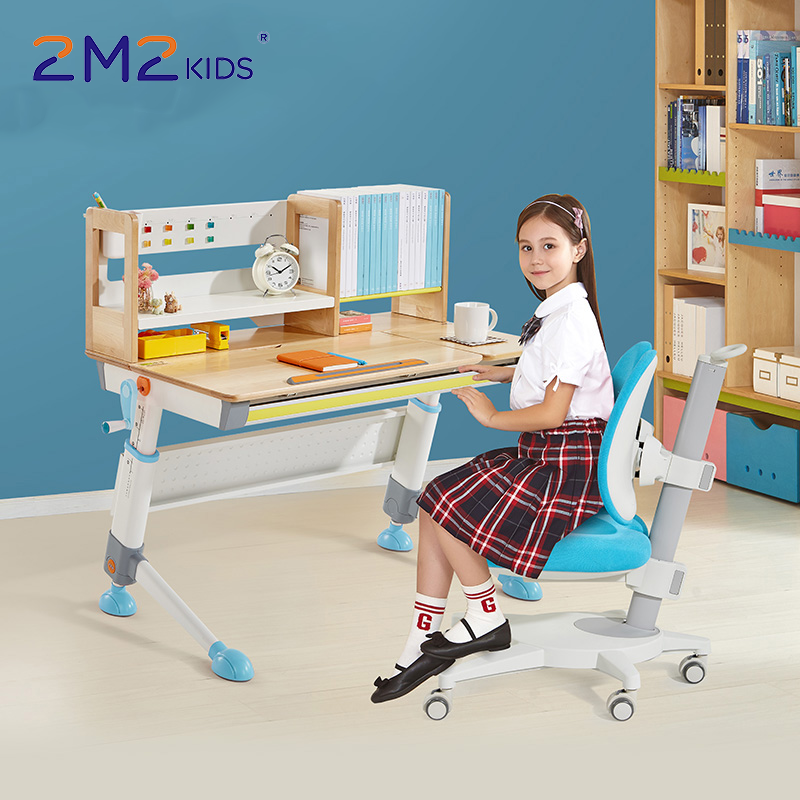 2M2KIDS Knight kids study desk study table height adjusted