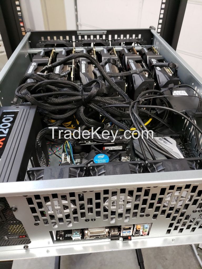  6 GPU 1070 Ti Mining Rig Hydra 3 Server