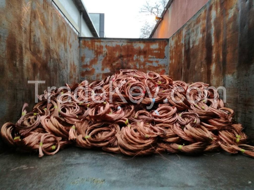 Copper wire scraps 99.99% / Copper millbery