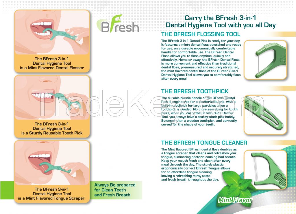 BFresh Dental Floss Picks