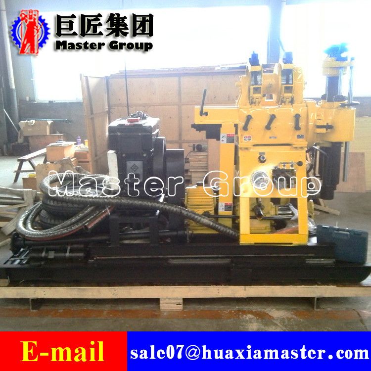 Diesel engine hydraulic rig XYD-200 Crawler Hydraulic Rotary Drilling Rig