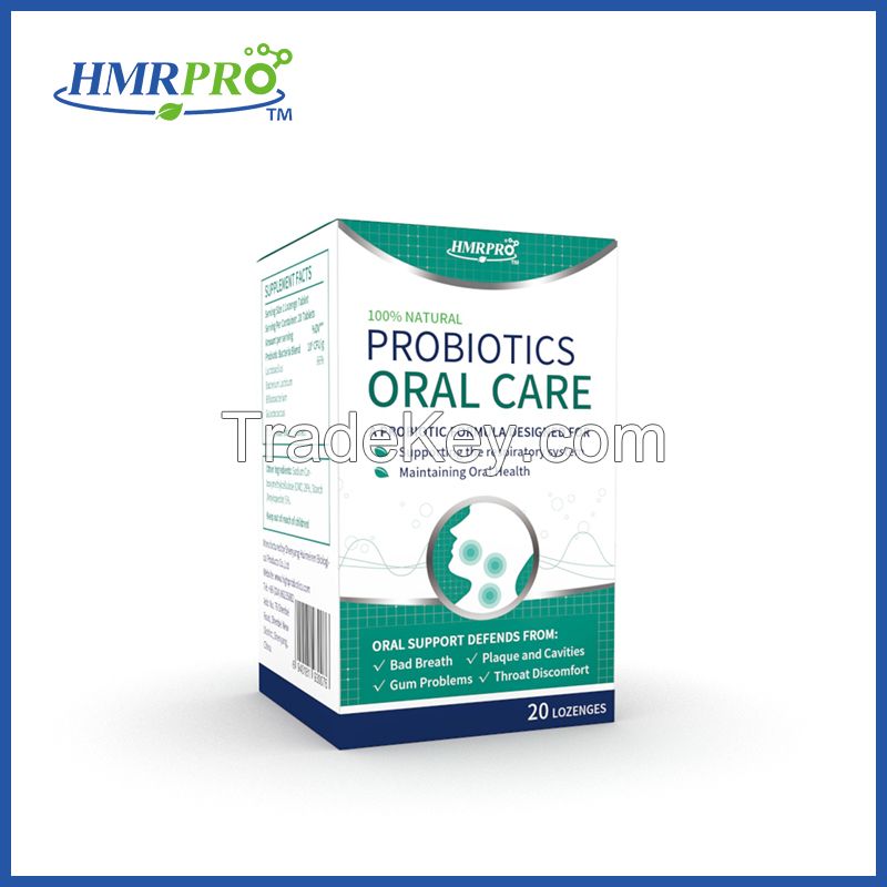 Oral care probiotics repiratory system oral health sore throat gum issues bad breath