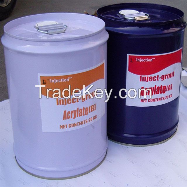 Ground Stabilisation Superior Quality Liquid Acrylic Resin Grout For Joint