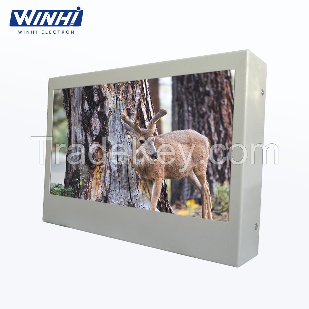 10.1inch waterproof outdoor picture frame outdoor led advertising screen outdoor advertising display