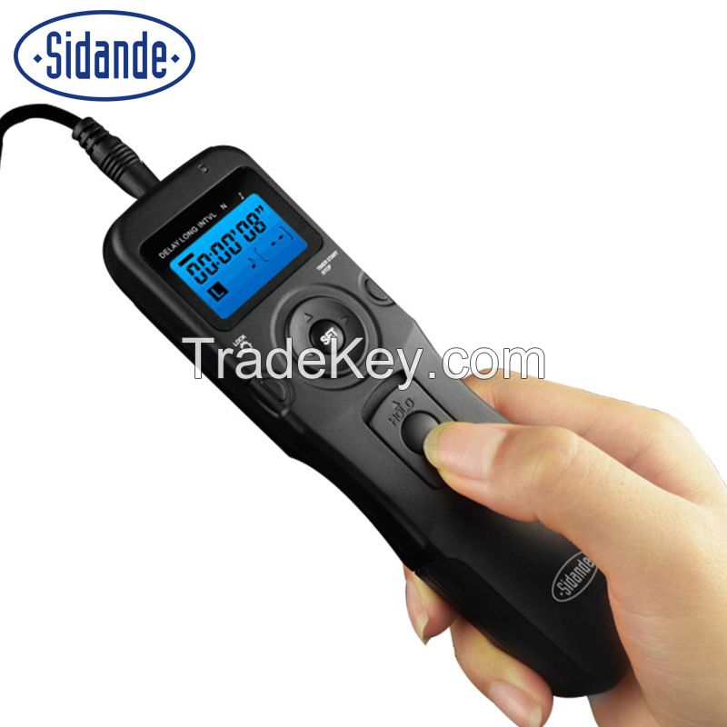 Sidande RST7100N Timer Timing Remote Control Shutter Release for Nikon D3500 D5300 D750 D610