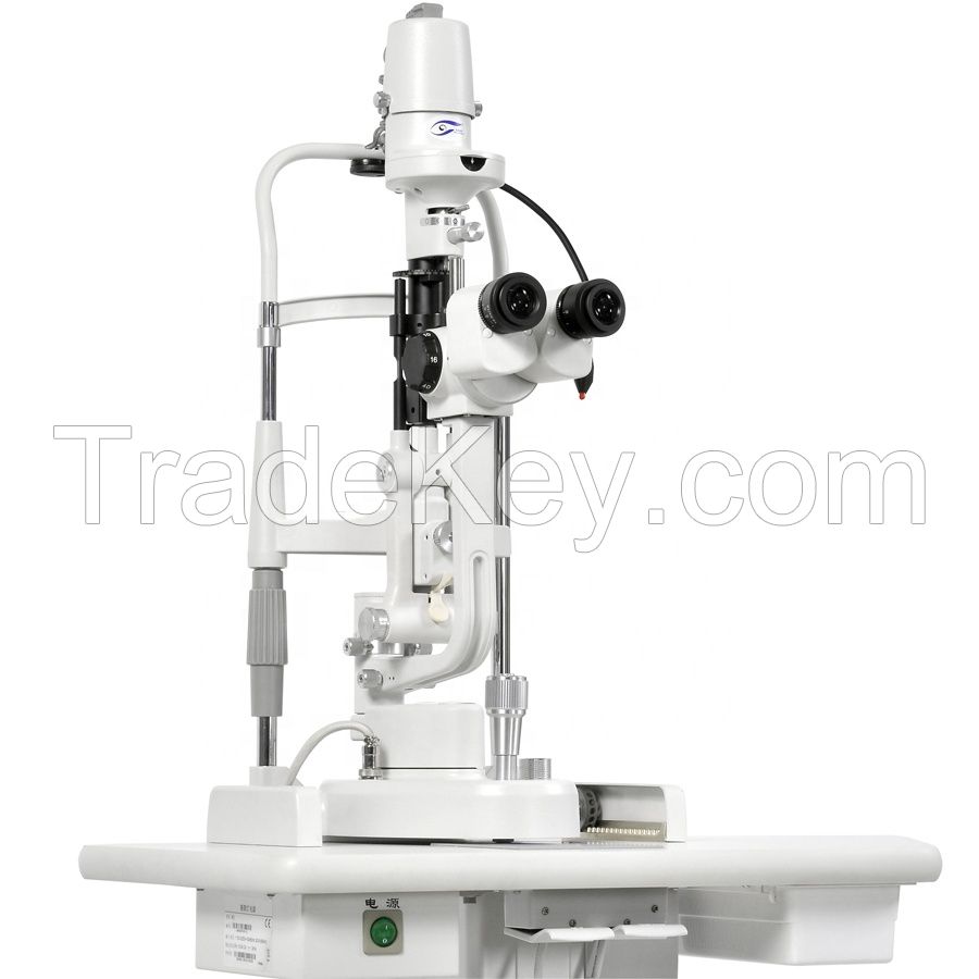 Hot Selling 5 Step Magnification Zeiss Type Slit Lamp Microscope