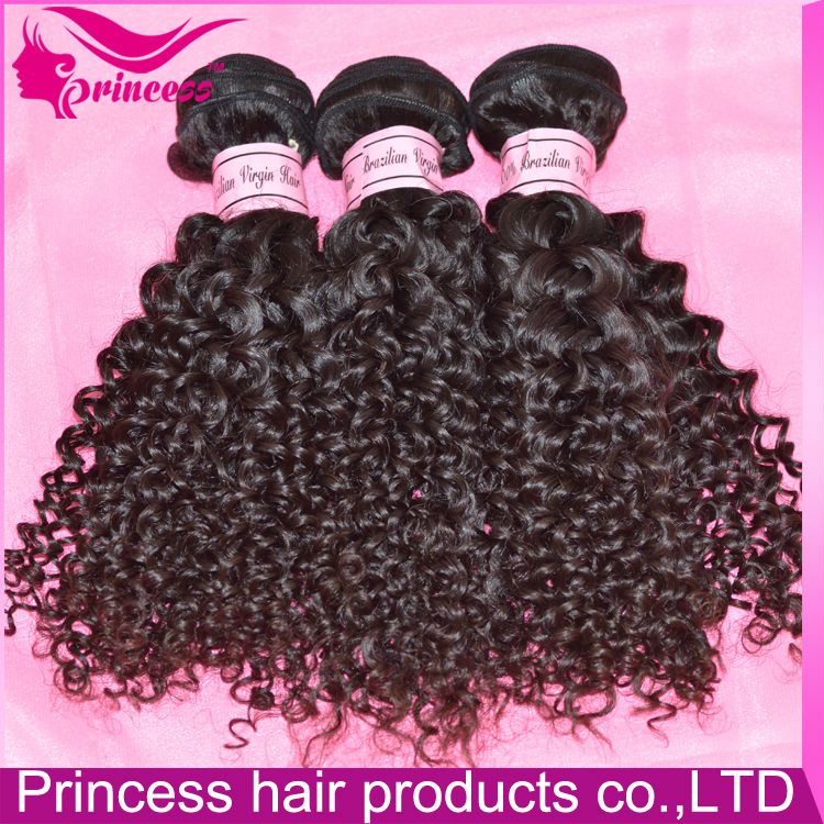 Kinky Curly Virgin Human Hair Weaves