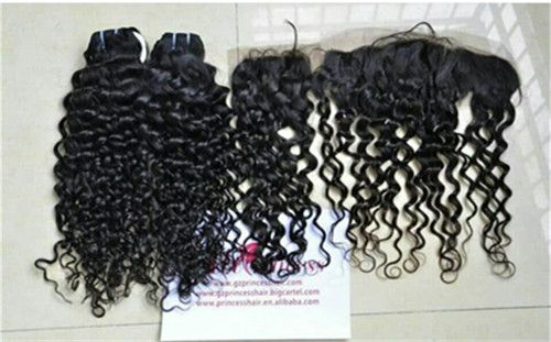 Spiral Curly Virgin Human Hair Weaves