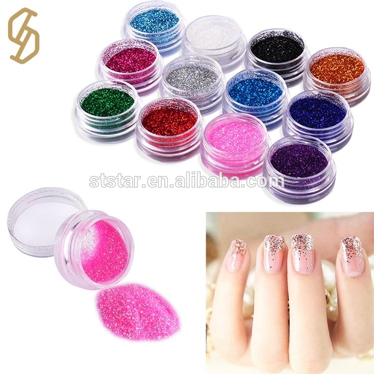 Hexagonal PET Glitter Powder Christmas Poly Flake Festival Wholesale Bulk Glitter