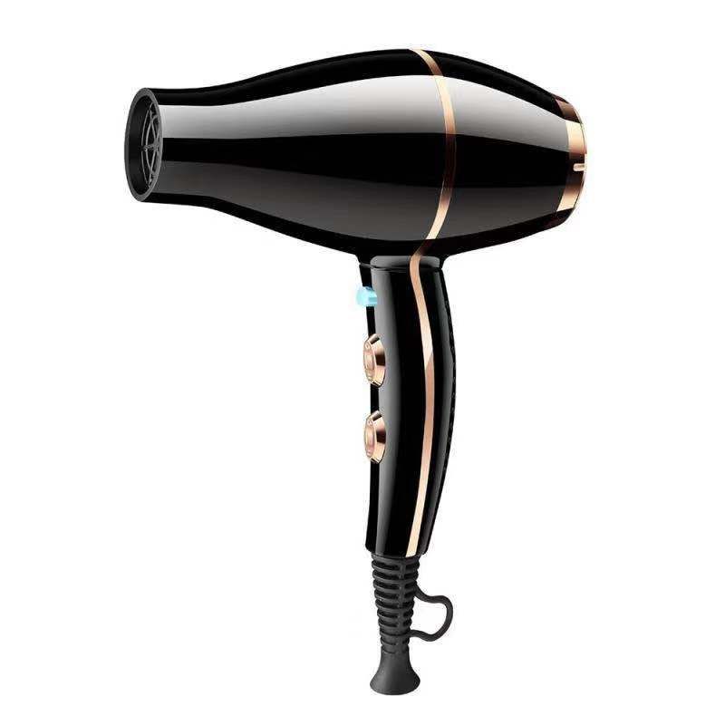 AC Motor Hair Dryer with Cold Shot button and silvery round cord