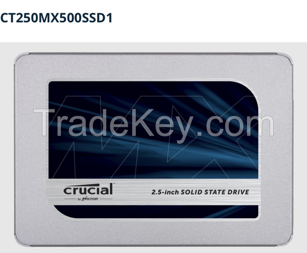 Crucial MX500 250GB SATA 2.5&amp;quot; 7mm (with 9.5mm adapter) Internal SSD