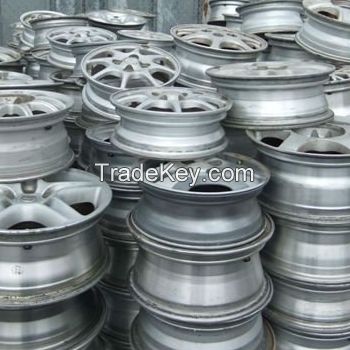 99.99% Aluminum Scrap 6063 / Alloy Wheels scrap/ Wire scrap for sale