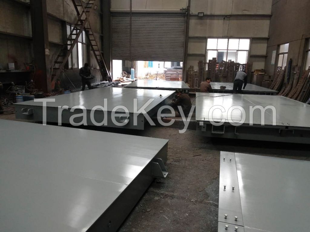 Truck scales weighbridge