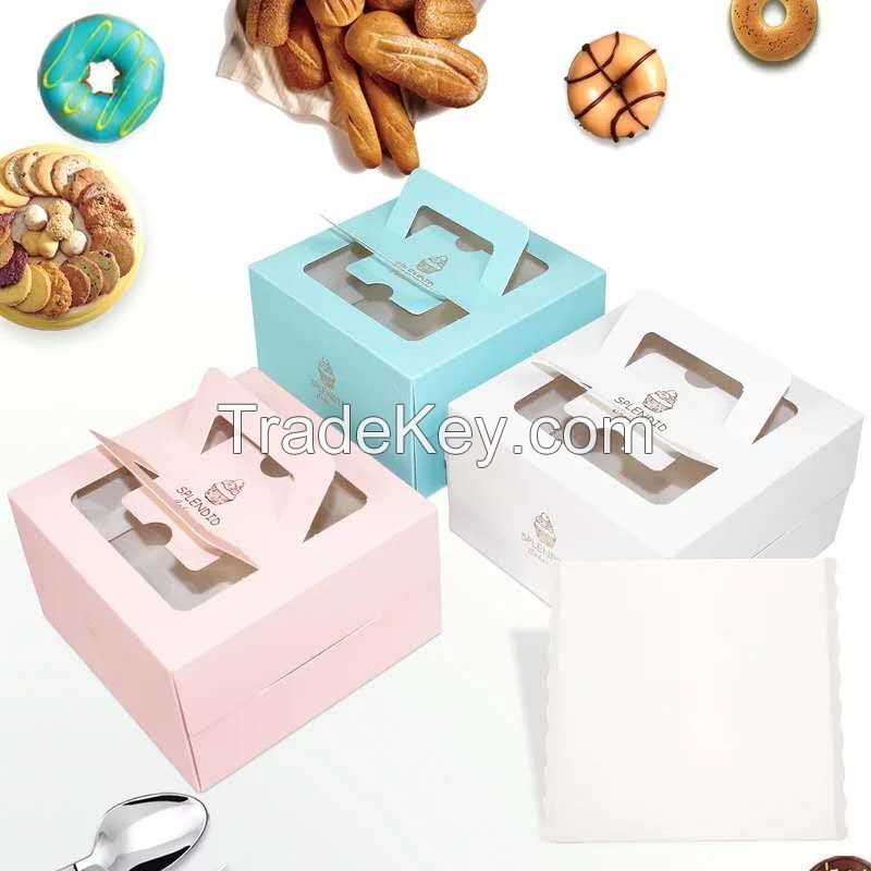 2019 hot sale paper cake packing box