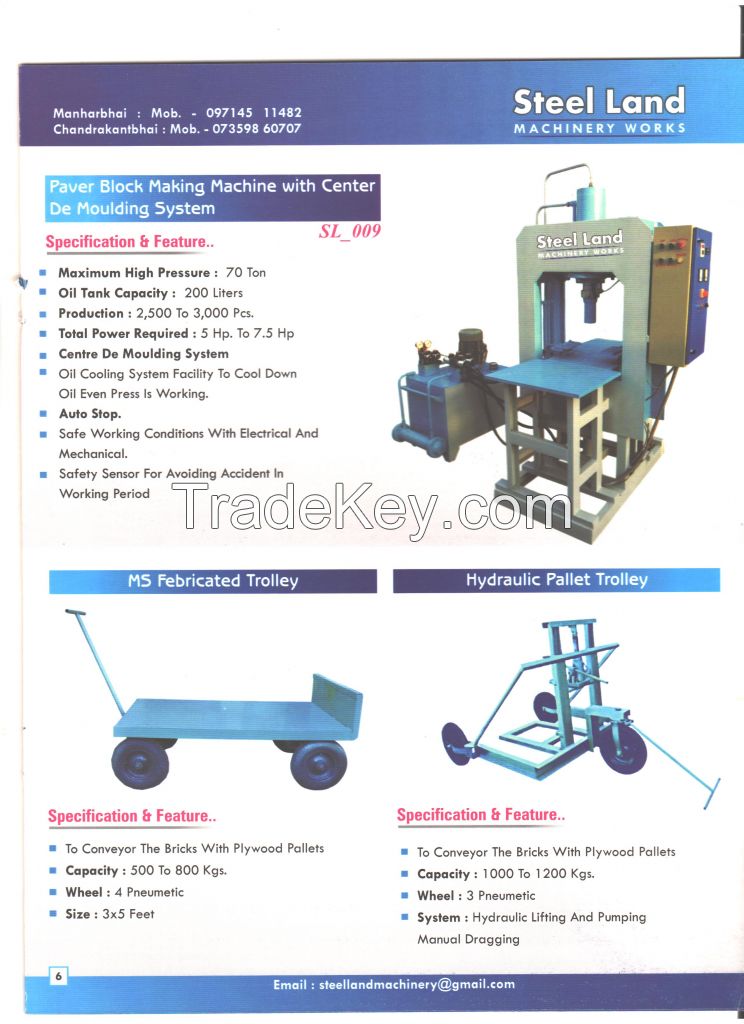 Paver Block Making Machine