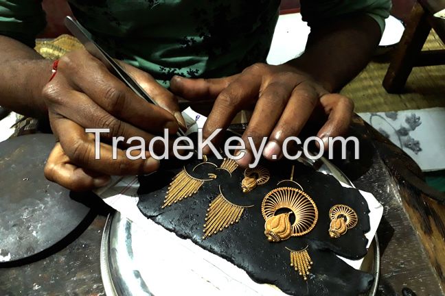 Making of Handmade Gold Necklace