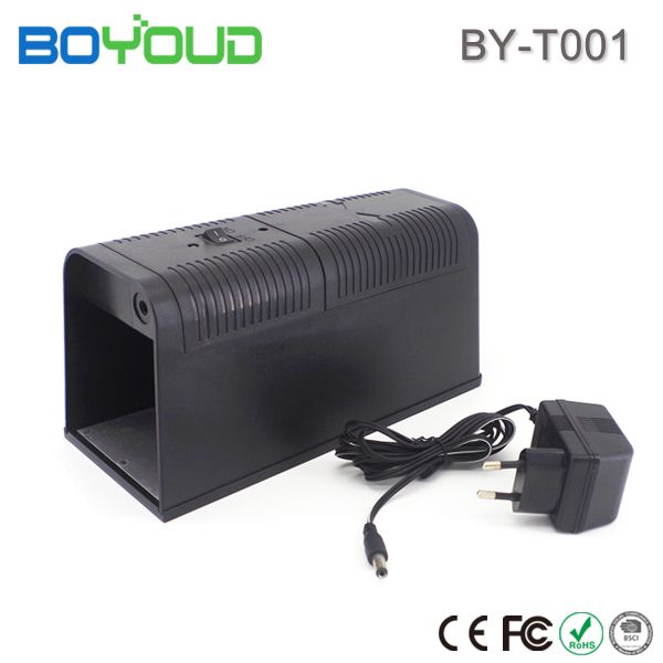 Boyoud Powerful Electric Black Rodent Trap Rat Zapper