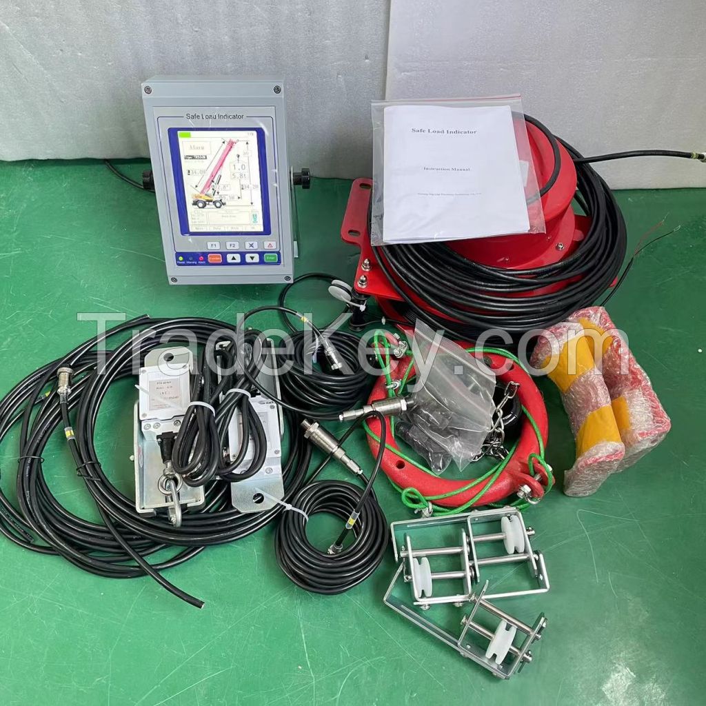 safe load moment indicator for mobile crane truck cranes