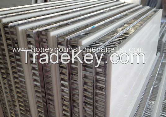 Stone honeycomb panels for exterior wall cladding, composite stone panels for wall