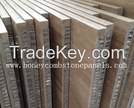 Stone honeycomb panels for exterior wall cladding, composite stone panels for wall