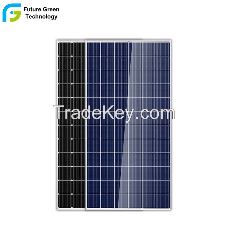 60 Cell 300W Power System Monocrystalline PV Solar Module