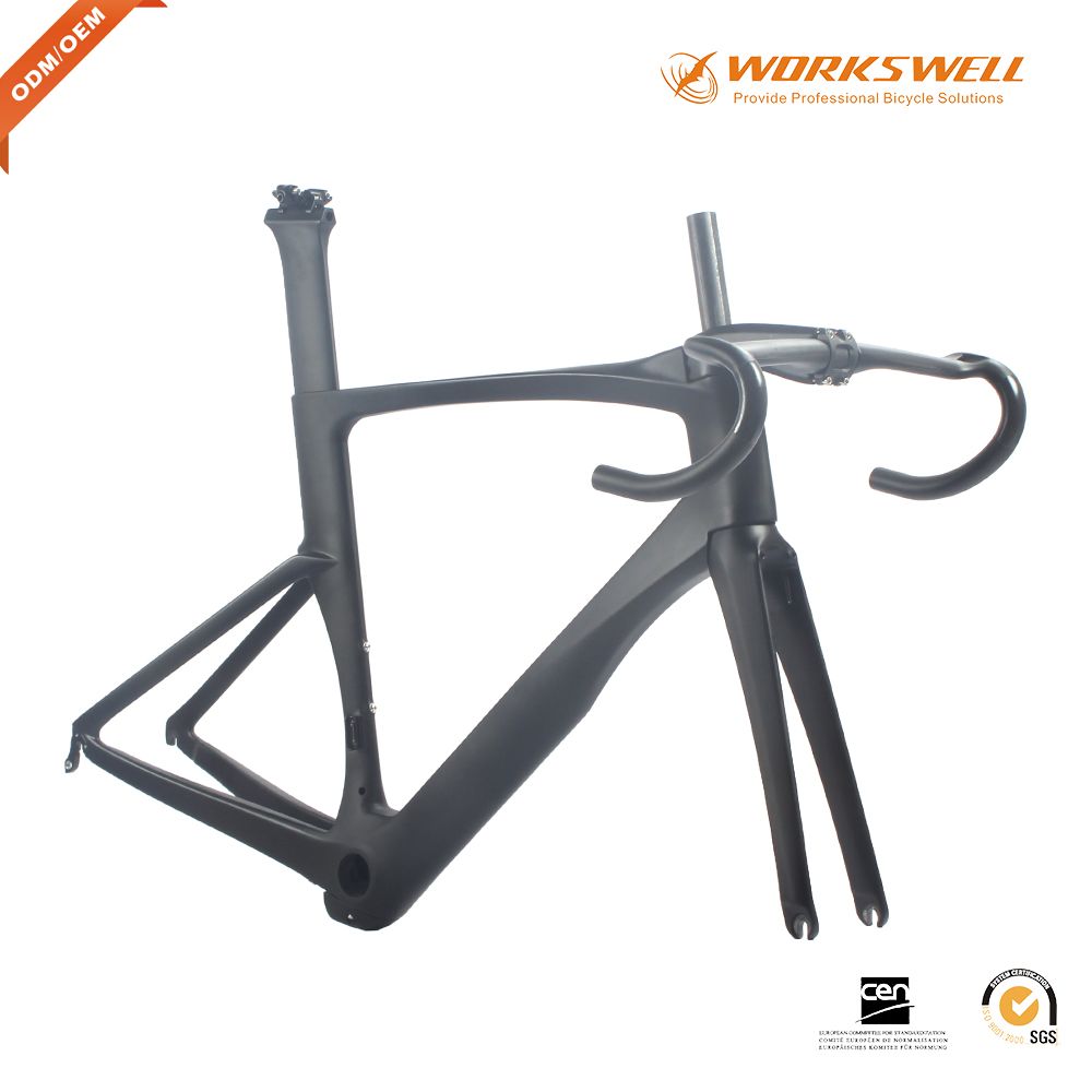 Aero di2 carbon road frameset full carbon road bike frameset bike frame 700C DI2 cycling road frame