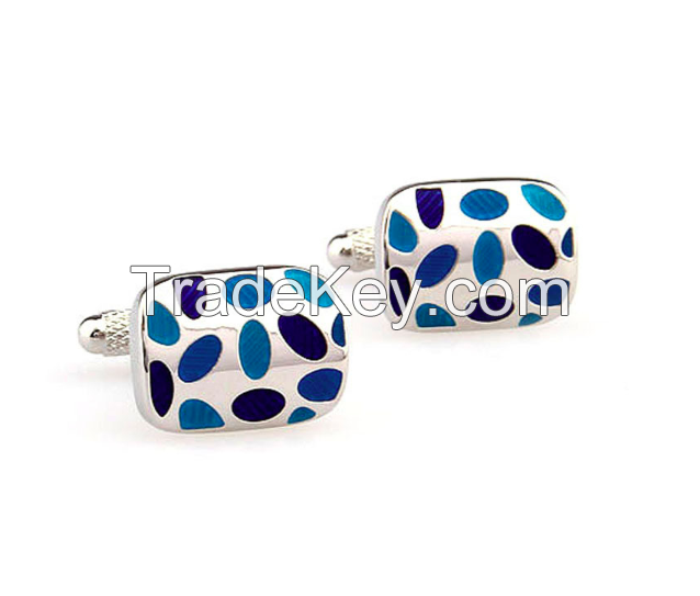 Enamel Spot Cufflink