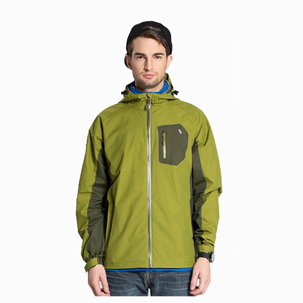 Men High Quality Waterproof Quick Dry Hardshell Wind Coat 