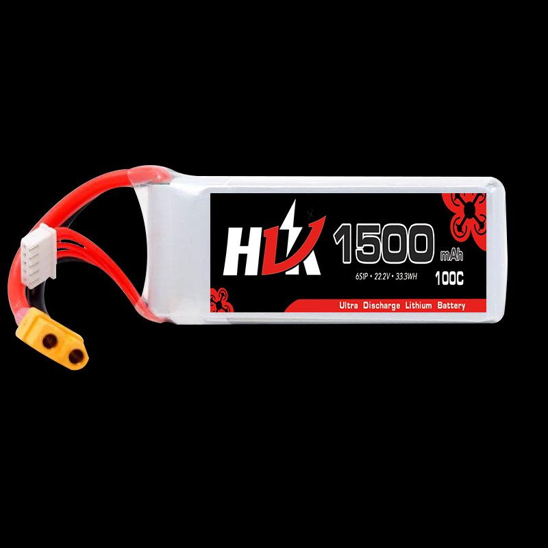 HLK Power 1500mAh 100C 6S FPV Racing Battery