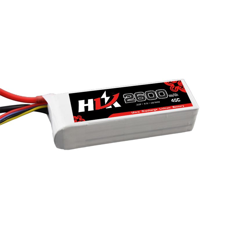 HLK 2600mAh 45C 3S 11.1V LiPo RC Airplane Batteries