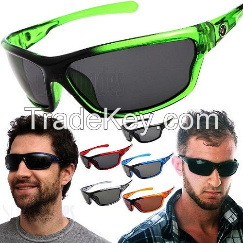 Nitrogen Polarized Sunglasses Mens Sport Running Fishing Golfing Driving Glasses