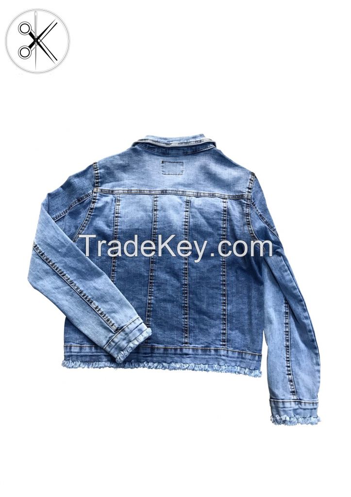 2019 New Fashion Women's Denim Jacket