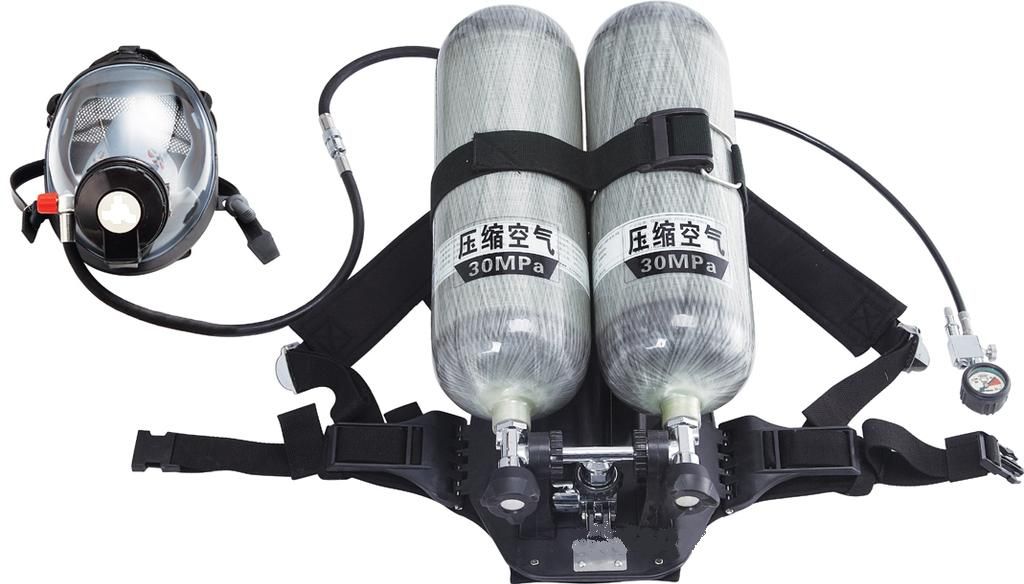  Hot sale fire fighting air supply breathing apparatus scba fire fighting emergency breathing apparatus 