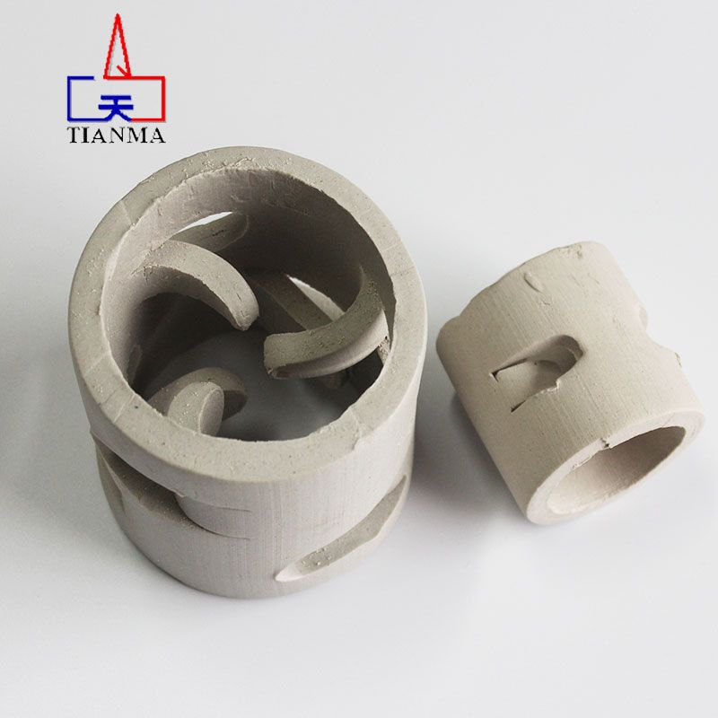 25mm 38mm 50mm 76mm Random packing mass transfer Ceramic pall ring