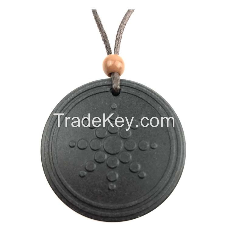 Healthcare scalar quantum energy pendant with negative ion