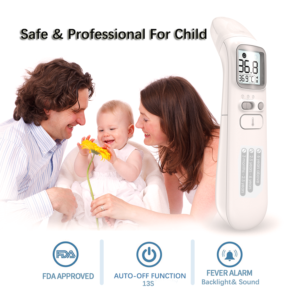 2019 Hotest AOJ clinical thermometer digital infrared baby thermometer 