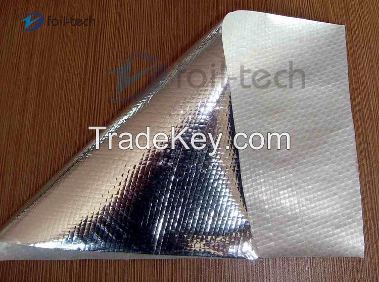 max 2.4m width aluminum foil woven fabric