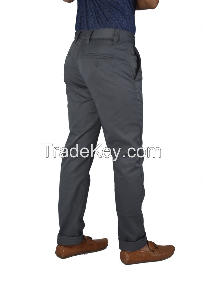 Men Chinos (Grey)