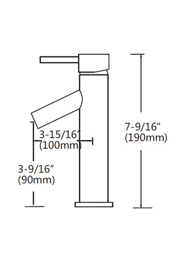 Single Handle Lavatory Faucet