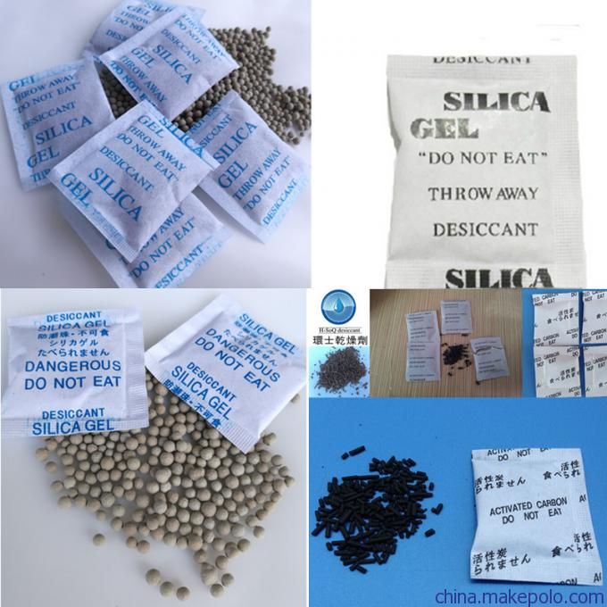 Pharmaceutical silica gel absorbent desiccants