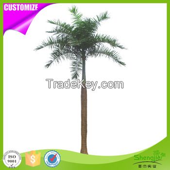 Best seller artificial plants fake outdoor decorative King coconut palm trees