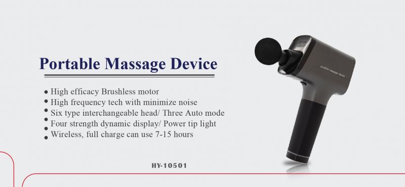 Massage device with 8 head