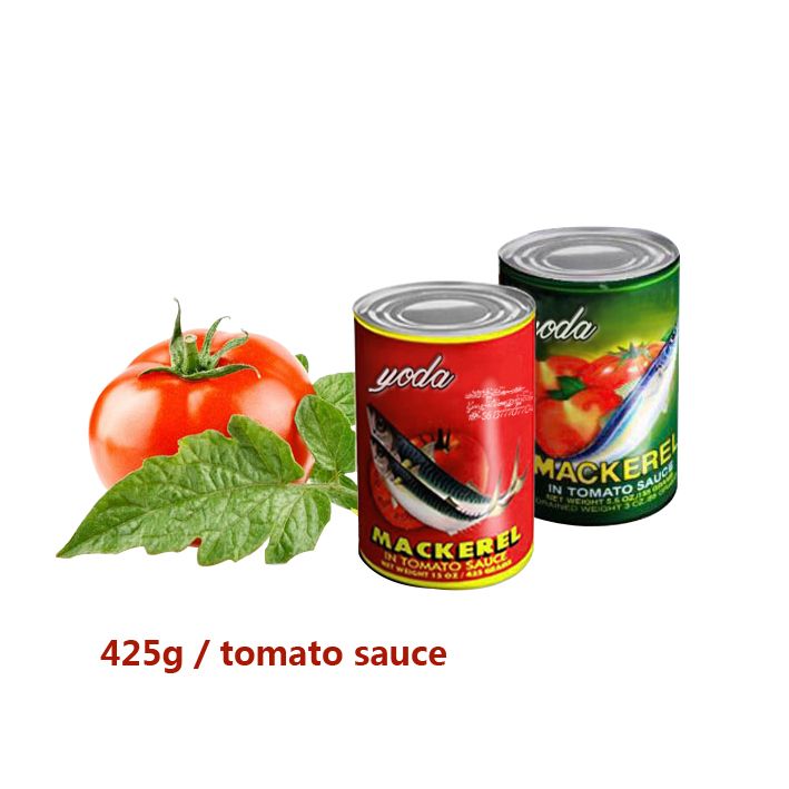 canned mackerel in tomato sauce 425g/235g