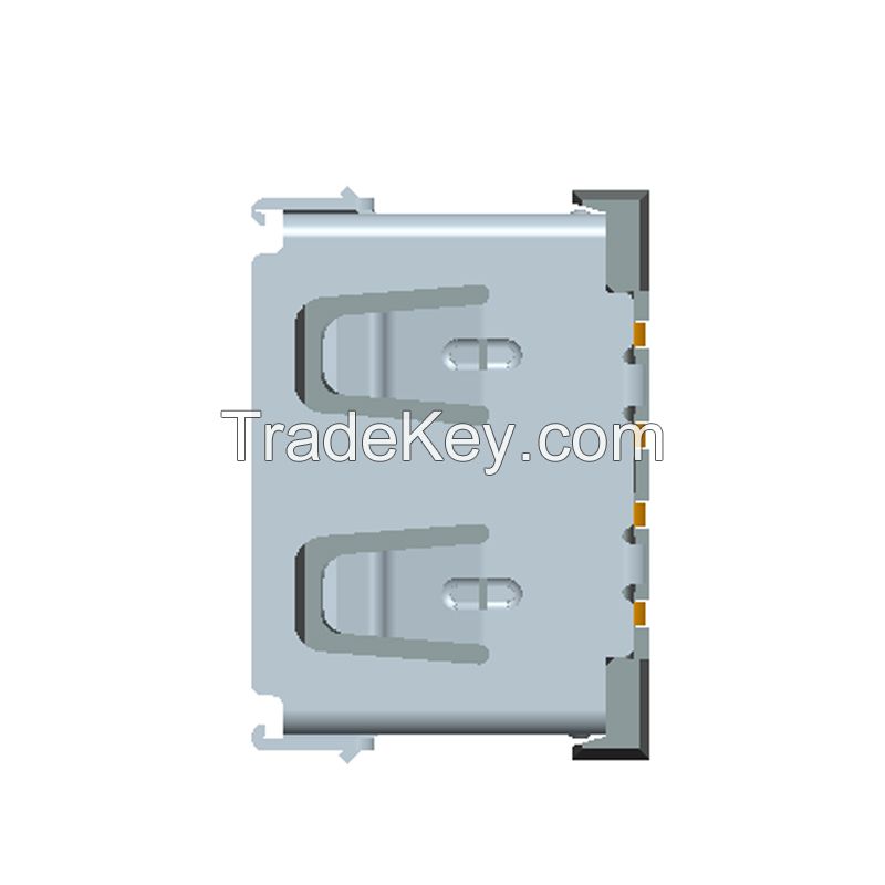 Shenzhen fabricate PCB connector USB Type A USB2.0 Accessories