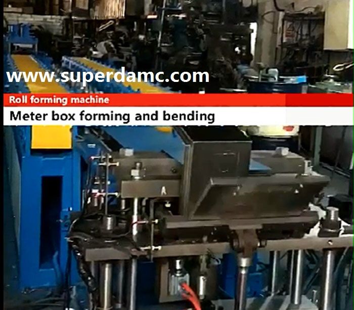 Superda electric meter box roll forming machine