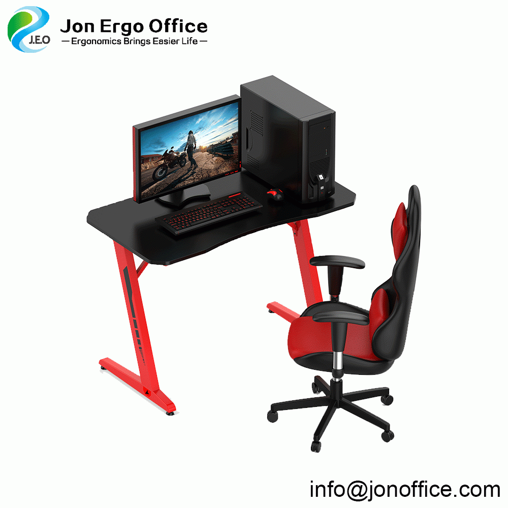 Hot Sell Z-Shaped PC Gaming Table Computer Office Desk