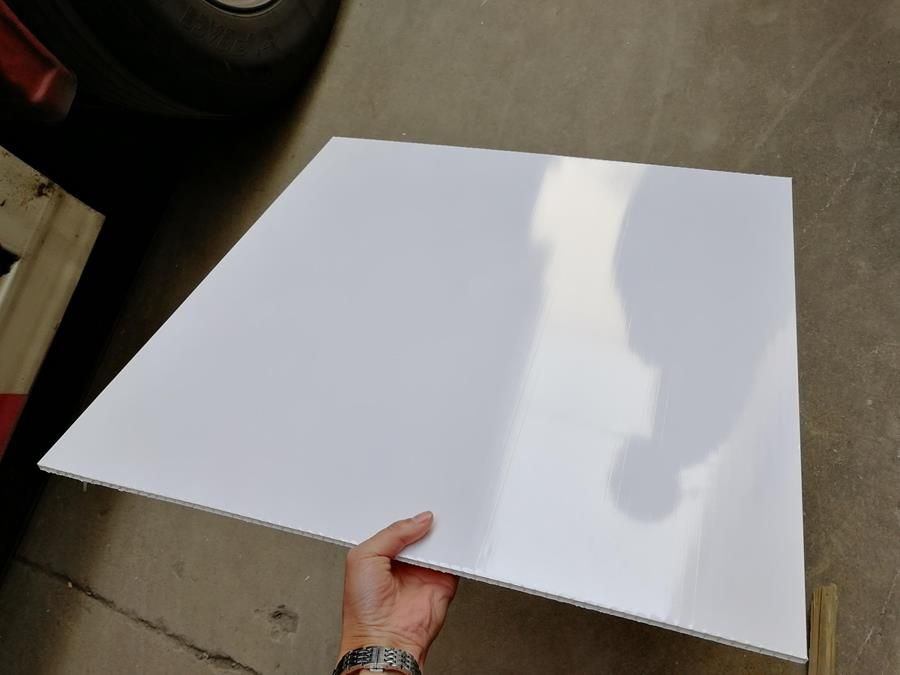 White PVC Ceiling Tiles 603*603MM