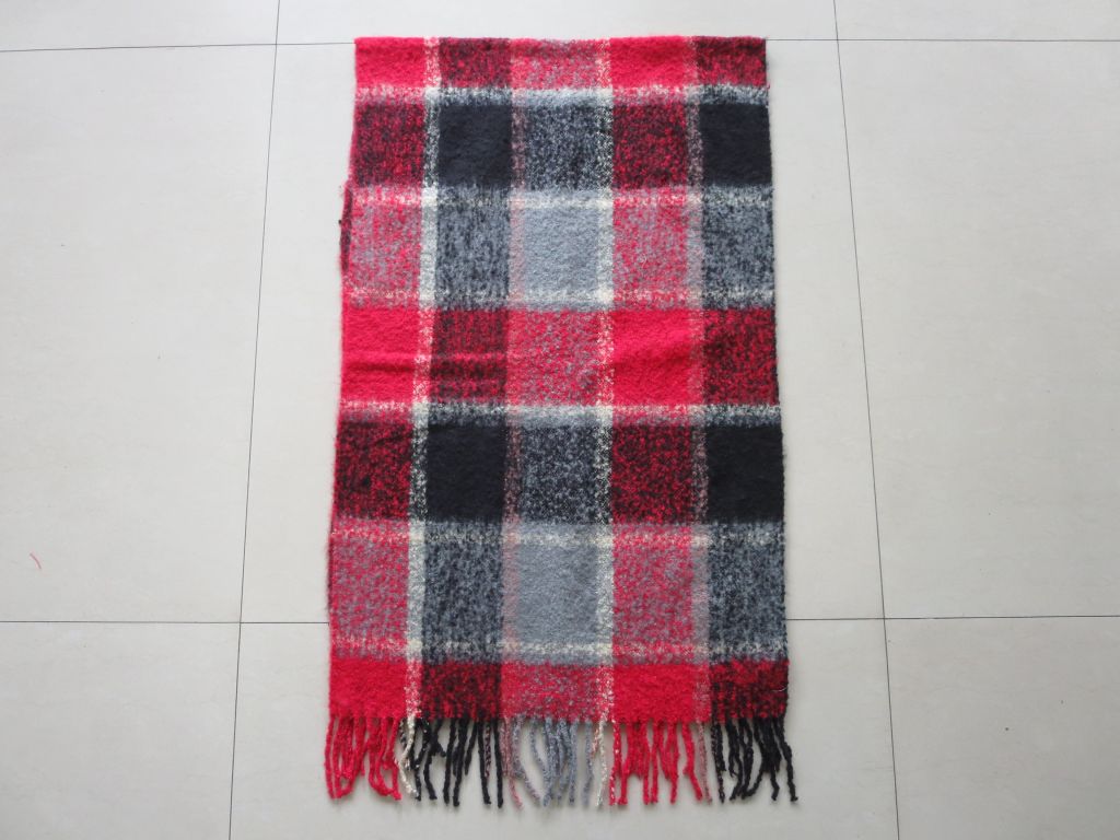 Winter style warm woven scarf