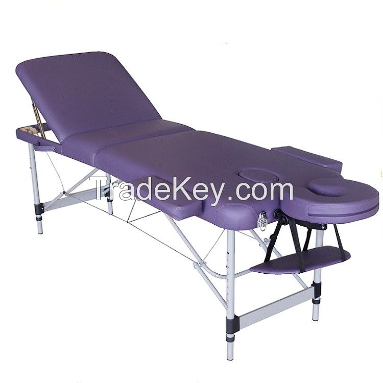 3 body aluminum portable massage table